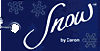 Snow is a synthetic metallic thread. It is very easy to work with and in weight is similar to #5 pearl cotton, six strands of floss or one ply of persian wool. White tends to reflect the colors used around it. Although it has lots of sparkle, decorative stitches look well worked with Snow. It also comes in a variety of colors.
