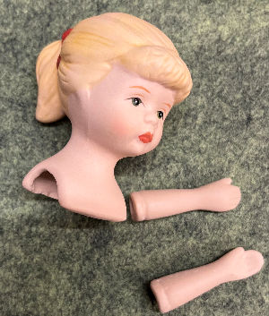 Porcelain Doll Heads 