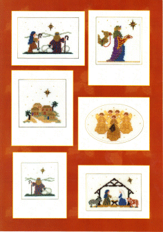Cross Stitch Greetings Book 1 "Nativity" MJC057