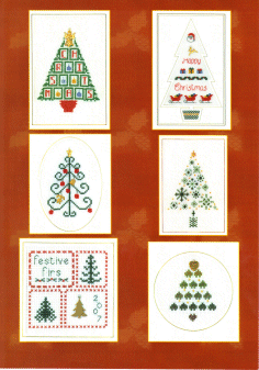 Cross stitch Greetings Book 2 "Trees" MJC065