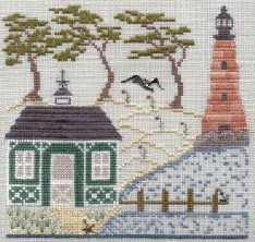 Seaside Cottage by Elizabeth's Needlework Designs