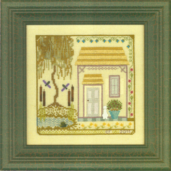 Dragonfly Cottage by Elizabeth's Needlework Designs