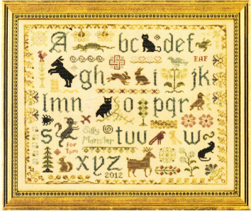 Antique Animal Sampler by Elizabeth's Needlework Designs