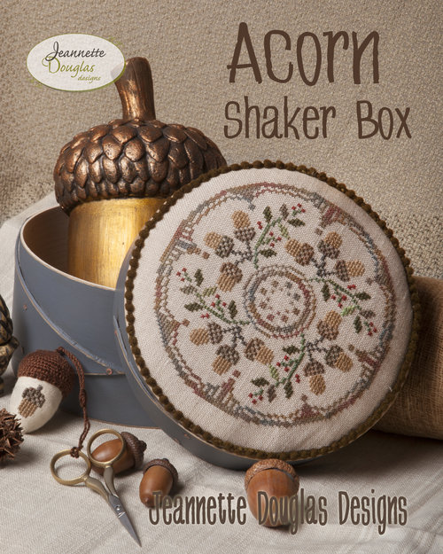 Acorn Shaker Box by Jeannette Douglas Designs