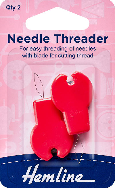 Hemline - Needle Threader: with Cutter