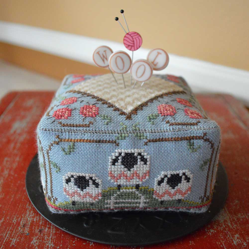 HD 75 - Wool Pin Cushion by Hands on Designs