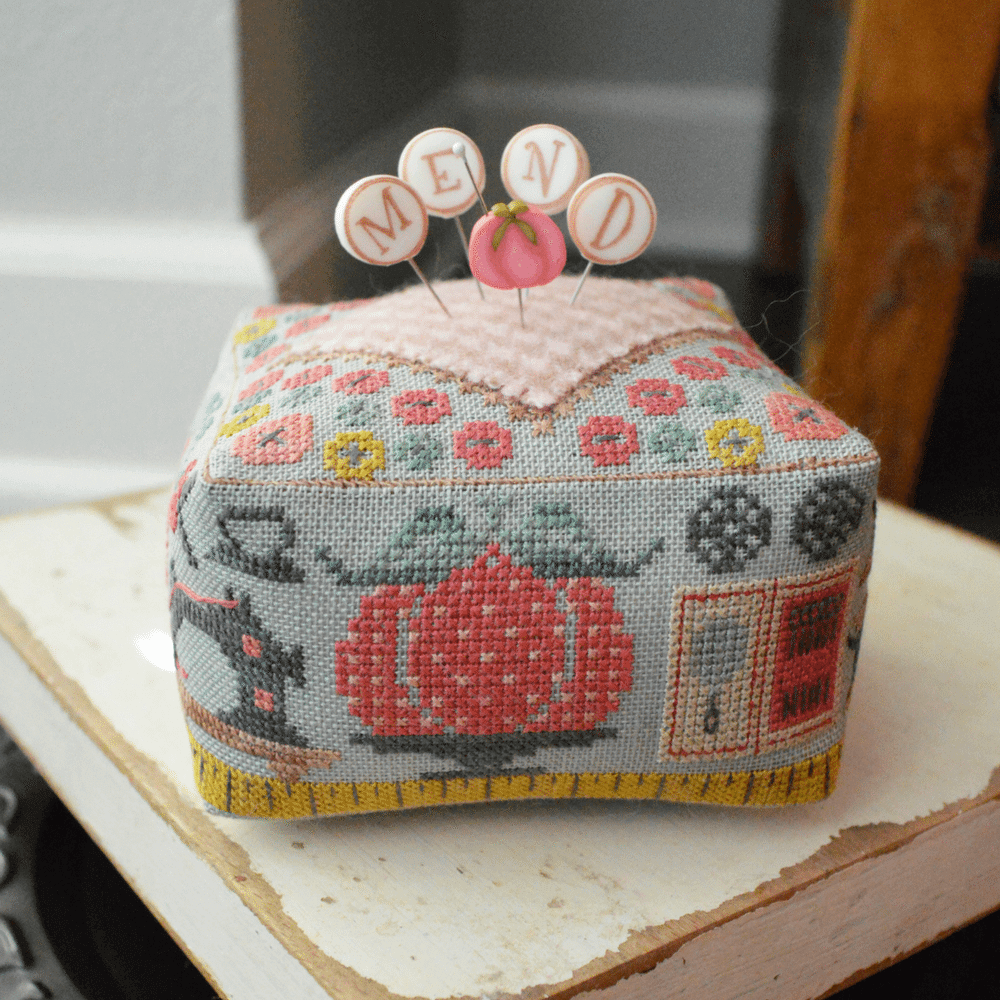 HD - 108 - Mend  Pin Cushion  by Hands on Designs