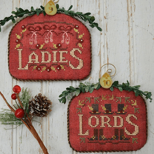 HD - 132 - 12 Days - Lords and Ladies by Hands on Designs