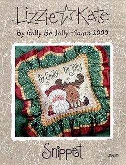 #S21 By Golly Be Jolly - Santa 2000 by Lizzie Kate