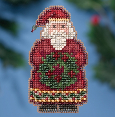 MH18-1636 Ye Old Santa Ornament by Mill Hill 