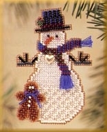 MHSC42 Gingerman Snow Snow Charmer Ornament  