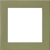 GBFRM12 Matte Olive Frame 8"X 8".  by Mill Hill
