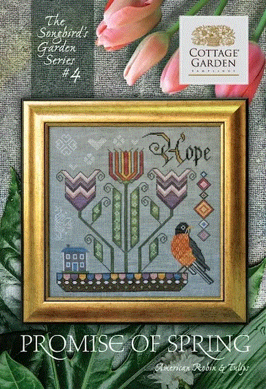 Song birds Garden - Series 4 Promise of Spring by Cottage Carden Samplings