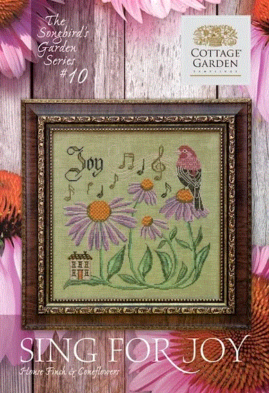 Song birds Garden - Series 10 Sing For Joy by Cottage Carden Samplings 