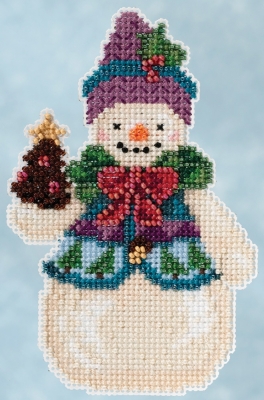 JS20-5102 Pinecone Snowman by Mill Hill 