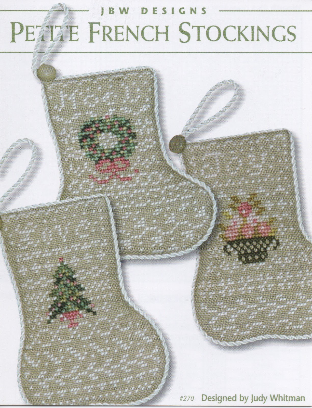 #270 Petite French Stocking   by JBW Designs