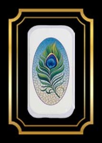 Just Nan  -  BHT01 Peacock Feather Only 4 in stock