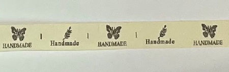  Sew Cool - Handmade Butterfly's and leaves - Cotton Tape Ribbon 