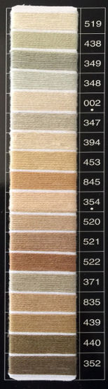 New Stranded Cotton 18 Colours Column 2  RRP £14.40  by ISPE 