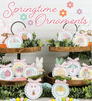 Its sew Emma - Springtime Ornaments (12 designs)