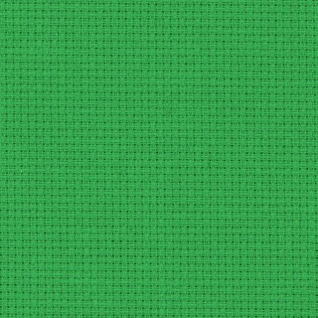 Christmas Green  : 14 count Aida : Zweigart :  Per Metre 100cm x 130cm Wide