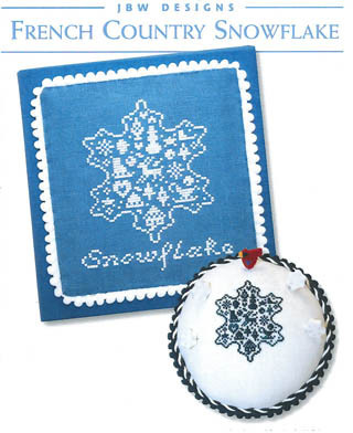 #317 French Country - Snowflake  by JBW Designs