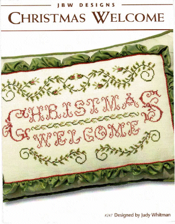 #247 Christmas Welcome by JBW Designs