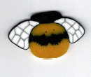 1101.L Large Bee  by Just Another Button Company