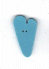 3418.L Large Baby Blue Heart : by Just Another Button Company