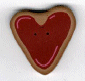 4519.M Medium Heart Cookie by Just Another Button Company