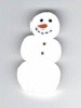 4485.L Large Primitive Snowman by Just Another Button Company