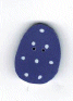 4494 Periwinkle Easter Egg  by Just Another Button Company