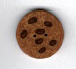 4500.S Small Chocolate Chip Cookie by Just Another Button Company