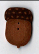 2233.L Large Acorn by Just Another Button Company