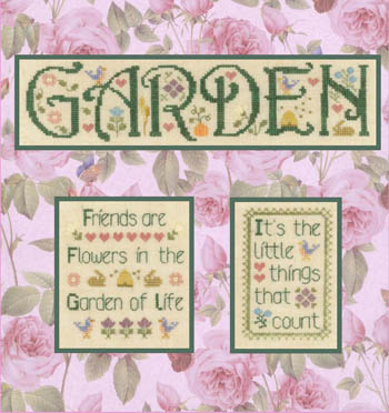 Garden Medley by Elizabeth's Needlework Designs