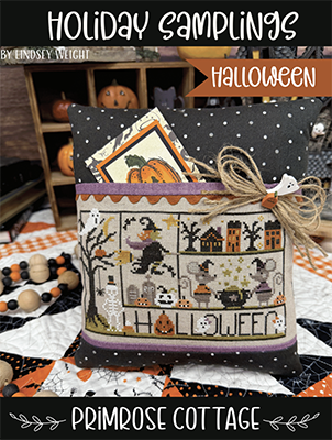 Holiday Samplings Halloween by Primrose Cottage Stitches RRP £16.00