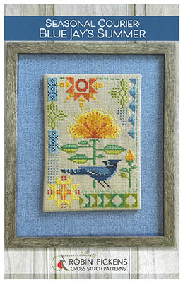 Blue Jay's Summer - Seasonal Courier by Robin Pickens INC 