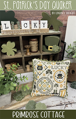 Primrose Cottage Stitches  - St. Patrick's Day Quaker