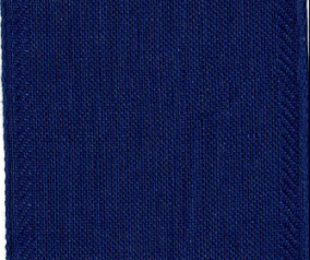 Bethany Royal Blue . 27 count Linen. Per Metre 100cm x 10cm  (4"")  
