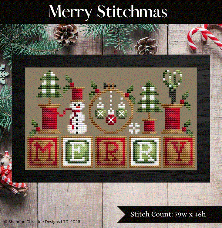 Shannon Christine - Merry Stitchmas RRP £8.00
