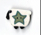  1239 Sheep Star  by Just Another Button Company 