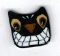 4529.L Large Spooky Cat by Just Another Button Company 