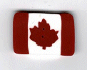 3437.S Small Canadian Flag by Just Another Button Company