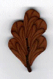 2275.S Small Oak Leaf    by Just Another Button Company