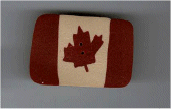3376.XL Extra Large Folk Art Canadian Flag  