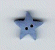 3464.M Medium Periwinkle Star 