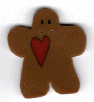 nh1020.L Large Gingerbread with Heart 