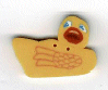 4483L Large Rubber Ducky by Just Another Button Company
