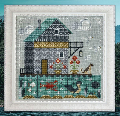 Cottage Garden Samplings - Fabulous House Series -  9 Floating House  