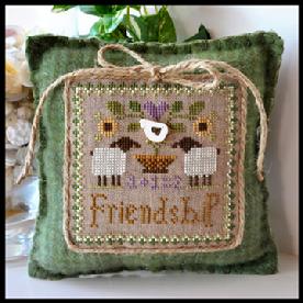 Friendship - Little Sheep Virtue - No 9 by Little House Needleworks 